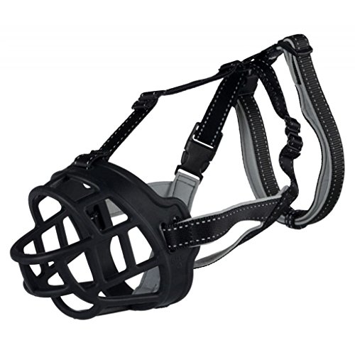 TRIXIE Muzzle for Dog - Size L-XL- Black von TRIXIE