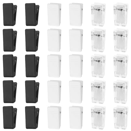 TRKETK 30 Stück Klebrige Federclips Kunststoff Klebeklammern Selbstklebende Selbstklebende Wandclips Outdoor Deko Clip Wandteppich Clips Dekoration Clips für Zuhause Büro Fotoposter TRKETK 30 Stück Klebrige Federclips Kunststoff Klebeklammern Selbstklebende Selbstklebende Wandclips Outdoor Deko Clip Wandteppich Clips Dekoration Clips für Zuhause Büro Fotoposter von TRKETK