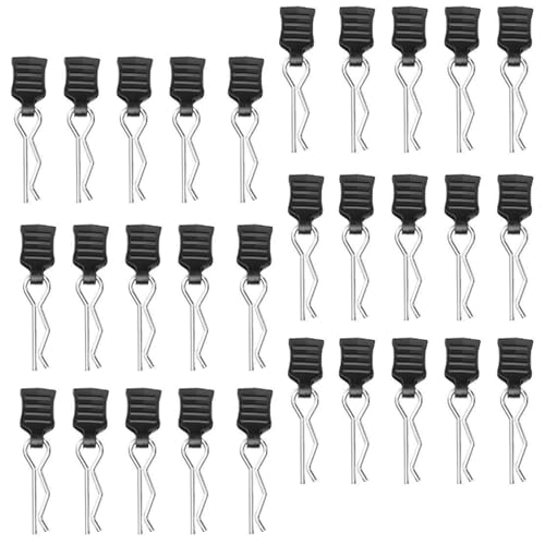 30-teiliges Karosserieclips-Set Ersatzteile mit Abreißlasche-geprüfte Stahl-Alu-Kombi für 1/10-1/16 Modelle Wasserdicht & Korrosionsfest 30-teiliges Karosserieclips-Set Ersatzteile mit Abreißlasche-geprüfte Stahl-Alu-Kombi für 1/10-1/16 Modelle Wasserdicht & Korrosionsfest von TRLREQ