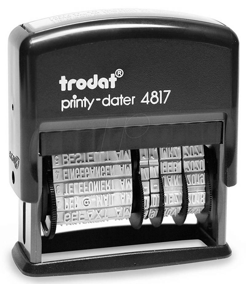 TRODAT 4817 - Datums- und Textstempel von TRODAT