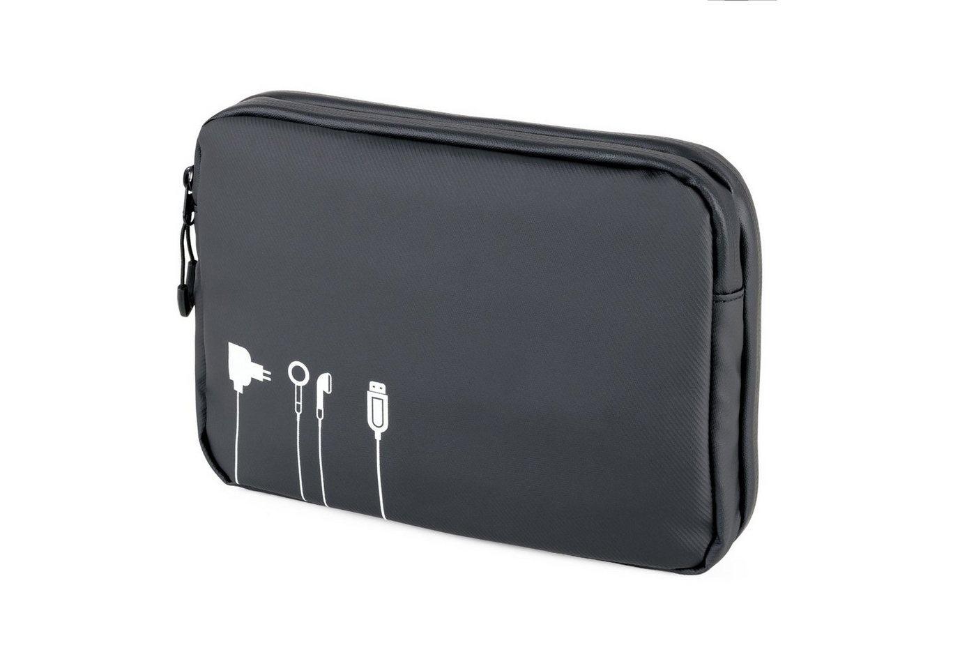 TROIKA Kabeltasche für Elektronikzubehör TROIKA BLACK TECH POUCH 2 Kabelzubehör TROIKA Kabeltasche für Elektronikzubehör TROIKA BLACK TECH POUCH 2 Kabelzubehör von TROIKA