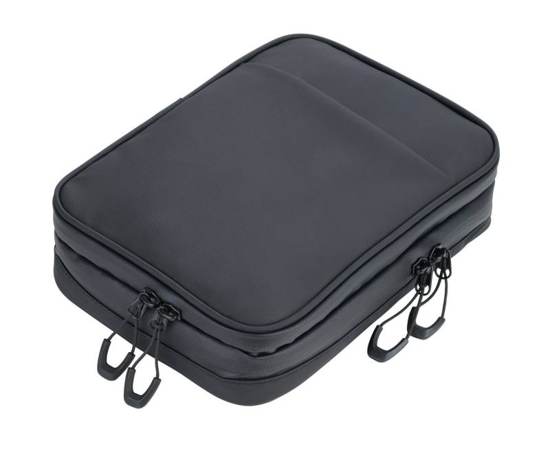 TROIKA Kabeltasche mit 2 Reißverschlussfächern TROIKA BLACK CONNECTED Kabelzubehör von TROIKA