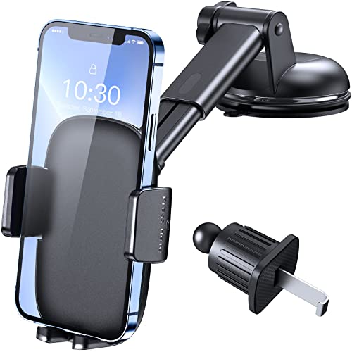 TRONWIN Handyhalterung Auto 2021 Upgrade Version Handyhalter fürs Auto 4 in 1 Kfz Handyhalterung Lüftung & Saugnapf Halter 100% Silikonschutz Handy Halterung pkw für Smartphones, iPhone Samsung LG TRONWIN Handyhalterung Auto 2021 Upgrade Version Handyhalter fürs Auto 4 in 1 Kfz Handyhalterung Lüftung & Saugnapf Halter 100% Silikonschutz Handy Halterung pkw für Smartphones, iPhone Samsung LG von TRONWIN