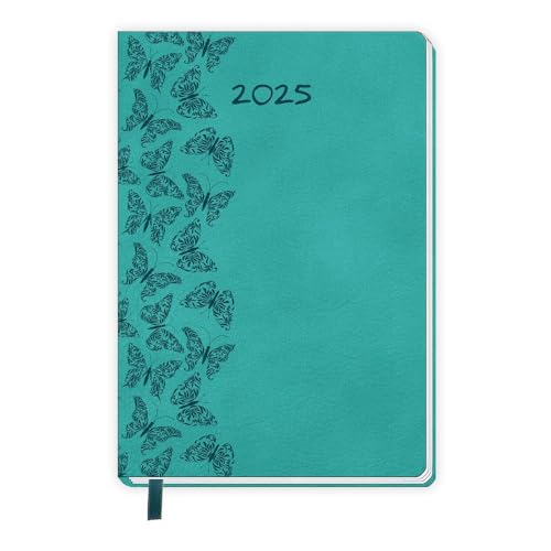 Trötsch Taschenkalender A6 Soft Touch Schmetterlinge 2025: Soft Touch Terminkalender von TROTSCH