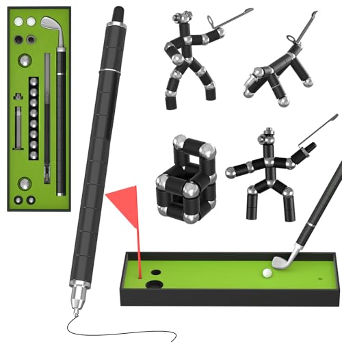 TRSCIND Innovativer Golf-Pen mit Stressabbau-Effekt - Premium Schreibtischaccessoire für Geburtstage und besondere Anlässe TRSCIND Innovativer Golf-Pen mit Stressabbau-Effekt - Premium Schreibtischaccessoire für Geburtstage und besondere Anlässe von TRSCIND