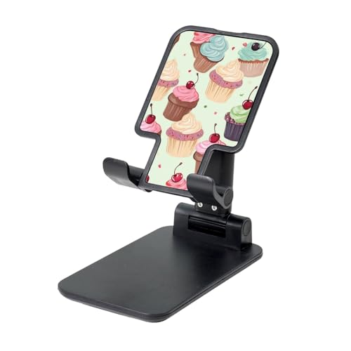 TRSGKSQP Faltbarer Telefonständer für Schreibtisch, Winkel, höhenverstellbar, Handy-Halterung, tragbare Handyhalterung, Cupcake, Desktop-Dock, Tablet-Ständer, kompatibel mit allen Handys TRSGKSQP Faltbarer Telefonständer für Schreibtisch, Winkel, höhenverstellbar, Handy-Halterung, tragbare Handyhalterung, Cupcake, Desktop-Dock, Tablet-Ständer, kompatibel mit allen Handys von TRSGKSQP