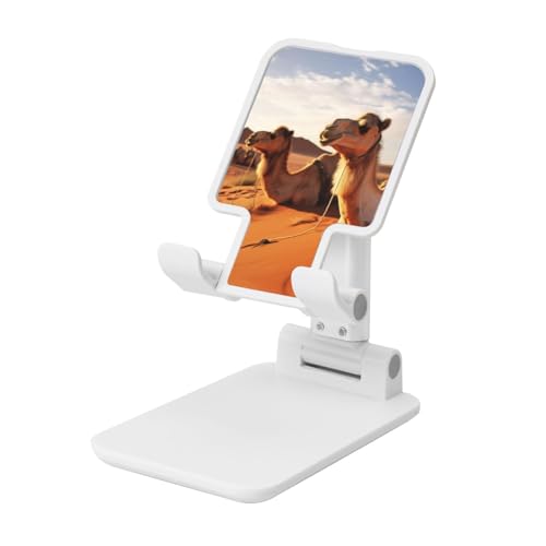 TRSGKSQP Faltbarer Telefonständer für Schreibtisch, Winkel, höhenverstellbar, Handy-Halterung, tragbare Handyhalterung, Kamelablage, Wüste, Desktop-Dock, Tablet-Ständer, kompatibel mit allen Handys TRSGKSQP Faltbarer Telefonständer für Schreibtisch, Winkel, höhenverstellbar, Handy-Halterung, tragbare Handyhalterung, Kamelablage, Wüste, Desktop-Dock, Tablet-Ständer, kompatibel mit allen Handys von TRSGKSQP