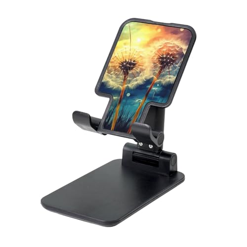 TRSGKSQP Faltbarer Telefonständer für Schreibtisch, Winkel, höhenverstellbar, Handy-Halterung, tragbare Handyhalterung, Löwenzahn, DIY, Zeichnen, Farbe, Desktop-Dock, Tablet-Ständer, kompatibel mit TRSGKSQP Faltbarer Telefonständer für Schreibtisch, Winkel, höhenverstellbar, Handy-Halterung, tragbare Handyhalterung, Löwenzahn, DIY, Zeichnen, Farbe, Desktop-Dock, Tablet-Ständer, kompatibel mit von TRSGKSQP