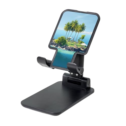 TRSGKSQP Faltbarer Telefonständer für Schreibtisch, Winkel, höhenverstellbar, Handy-Halterung, tragbare Handyhalterung, Ozeaninsel, Desktop-Dock, Tablet-Ständer, kompatibel mit allen Handys TRSGKSQP Faltbarer Telefonständer für Schreibtisch, Winkel, höhenverstellbar, Handy-Halterung, tragbare Handyhalterung, Ozeaninsel, Desktop-Dock, Tablet-Ständer, kompatibel mit allen Handys von TRSGKSQP