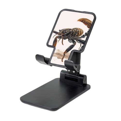 TRSGKSQP Faltbarer Telefonständer für Schreibtisch, Winkel, höhenverstellbar, Handy-Halterung, tragbare Handyhalterung, Skorpion, Desktop-Dock, Tablet-Ständer, kompatibel mit allen Handys TRSGKSQP Faltbarer Telefonständer für Schreibtisch, Winkel, höhenverstellbar, Handy-Halterung, tragbare Handyhalterung, Skorpion, Desktop-Dock, Tablet-Ständer, kompatibel mit allen Handys von TRSGKSQP