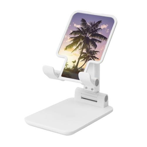 TRSGKSQP Faltbarer Telefonständer für Schreibtisch, Winkel, höhenverstellbar, Handy-Halterung, tragbare Handyhalterung, Sommerpalme, Desktop-Dock, Tablet-Ständer, kompatibel mit allen Handys TRSGKSQP Faltbarer Telefonständer für Schreibtisch, Winkel, höhenverstellbar, Handy-Halterung, tragbare Handyhalterung, Sommerpalme, Desktop-Dock, Tablet-Ständer, kompatibel mit allen Handys von TRSGKSQP