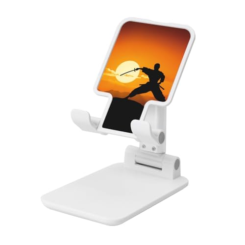 TRSGKSQP Faltbarer Telefonständer für Schreibtisch, Winkel, höhenverstellbar, Handy-Halterung, tragbare Handyhalterung, Sonne, Karate, Silhouette, Desktop-Dock, Tablet-Ständer, kompatibel mit allen TRSGKSQP Faltbarer Telefonständer für Schreibtisch, Winkel, höhenverstellbar, Handy-Halterung, tragbare Handyhalterung, Sonne, Karate, Silhouette, Desktop-Dock, Tablet-Ständer, kompatibel mit allen von TRSGKSQP