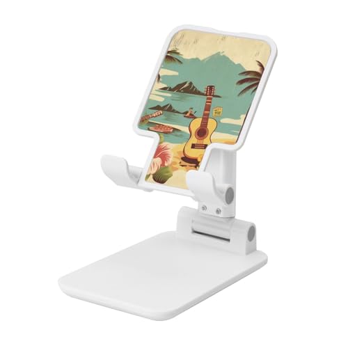 TRSGKSQP Faltbarer Telefonständer für Schreibtisch, Winkel, höhenverstellbar, Handy-Halterung, tragbare Handyhalterung, Vintage, Hawaii, Desktop-Dock, Tablet-Ständer, kompatibel mit allen Handys TRSGKSQP Faltbarer Telefonständer für Schreibtisch, Winkel, höhenverstellbar, Handy-Halterung, tragbare Handyhalterung, Vintage, Hawaii, Desktop-Dock, Tablet-Ständer, kompatibel mit allen Handys von TRSGKSQP