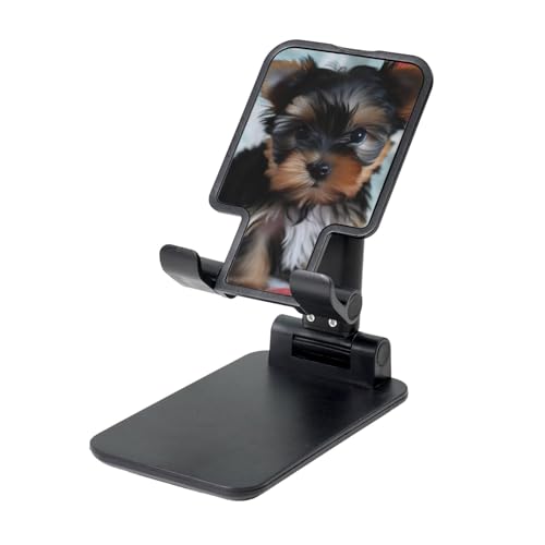 TRSGKSQP Faltbarer Telefonständer für Schreibtisch, Winkel, höhenverstellbar, Handy-Halterung, tragbare Handyhalterung, Yorkie, Welpen, Desktop-Dock, Tablet-Ständer, kompatibel mit allen Handys TRSGKSQP Faltbarer Telefonständer für Schreibtisch, Winkel, höhenverstellbar, Handy-Halterung, tragbare Handyhalterung, Yorkie, Welpen, Desktop-Dock, Tablet-Ständer, kompatibel mit allen Handys von TRSGKSQP