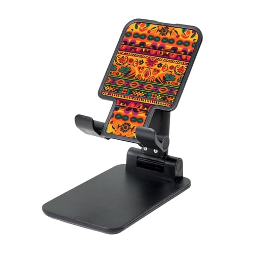 TRSGKSQP Faltbarer Telefonständer für Schreibtisch, Winkel, höhenverstellbar, Handy-Halterung, tragbare Handyhalterung, mexikanische Volkskunst, Boho-Desktop-Dock-Tablet-Ständer, kompatibel mit allen TRSGKSQP Faltbarer Telefonständer für Schreibtisch, Winkel, höhenverstellbar, Handy-Halterung, tragbare Handyhalterung, mexikanische Volkskunst, Boho-Desktop-Dock-Tablet-Ständer, kompatibel mit allen von TRSGKSQP