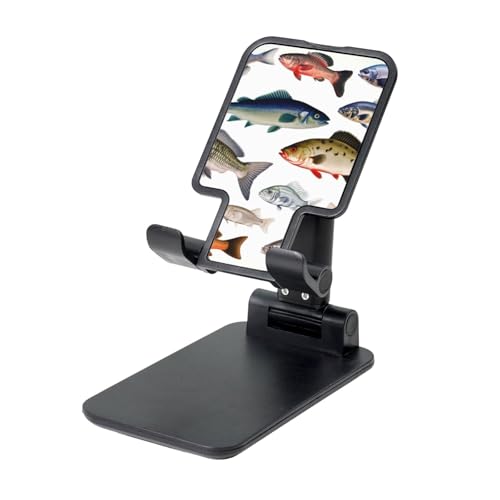 TRSGKSQP Faltbarer Telefonständer für Schreibtisch, Winkel, höhenverstellbar, Handy-Halterung, tragbare Handyhalterung, verschiedene Fische, Desktop-Dock, Tablet-Ständer, kompatibel mit allen Handys TRSGKSQP Faltbarer Telefonständer für Schreibtisch, Winkel, höhenverstellbar, Handy-Halterung, tragbare Handyhalterung, verschiedene Fische, Desktop-Dock, Tablet-Ständer, kompatibel mit allen Handys von TRSGKSQP