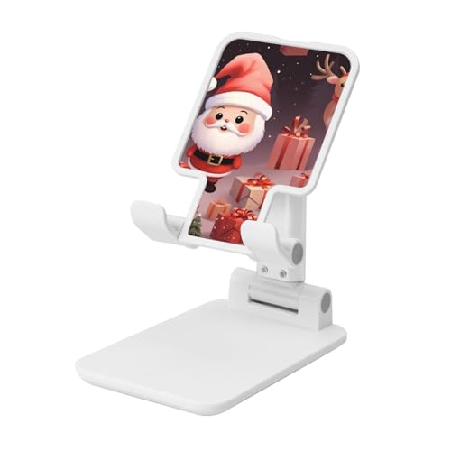 TRSGKSQP Faltbarer Telefonständer für Schreibtisch, Winkel, höhenverstellbar, tragbar, Handy-Halterung, niedlich, Weihnachtsferien, Desktop-Dock, Tablet-Ständer, kompatibel mit allen Handys TRSGKSQP Faltbarer Telefonständer für Schreibtisch, Winkel, höhenverstellbar, tragbar, Handy-Halterung, niedlich, Weihnachtsferien, Desktop-Dock, Tablet-Ständer, kompatibel mit allen Handys von TRSGKSQP
