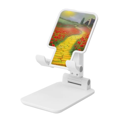 TRSGKSQP Faltbarer Telefonständer für Schreibtisch, Winkel, höhenverstellbar, tragbar, Handyhalterung, Mohnblumenfeld, Gelb, Ziegelstein, Straße, Desktop-Dock, Tablet-Ständer, kompatibel mit allen TRSGKSQP Faltbarer Telefonständer für Schreibtisch, Winkel, höhenverstellbar, tragbar, Handyhalterung, Mohnblumenfeld, Gelb, Ziegelstein, Straße, Desktop-Dock, Tablet-Ständer, kompatibel mit allen von TRSGKSQP