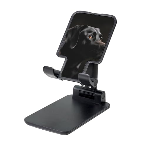 TRSGKSQP Faltbarer Telefonständer für Schreibtisch, Winkel, höhenverstellbar, tragbar, Handyhalterung, schwarz, Labrador, Desktop-Dock, Tablet-Ständer, kompatibel mit allen Handys TRSGKSQP Faltbarer Telefonständer für Schreibtisch, Winkel, höhenverstellbar, tragbar, Handyhalterung, schwarz, Labrador, Desktop-Dock, Tablet-Ständer, kompatibel mit allen Handys von TRSGKSQP