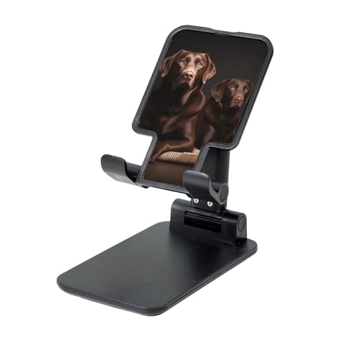 TRSGKSQP Faltbarer Telefonständer für Schreibtisch, Winkel, höhenverstellbar, tragbar, für Mobiltelefone, Braun, Labrador Retriever, Desktop-Dock, Tablet-Ständer, kompatibel mit allen Handys TRSGKSQP Faltbarer Telefonständer für Schreibtisch, Winkel, höhenverstellbar, tragbar, für Mobiltelefone, Braun, Labrador Retriever, Desktop-Dock, Tablet-Ständer, kompatibel mit allen Handys von TRSGKSQP
