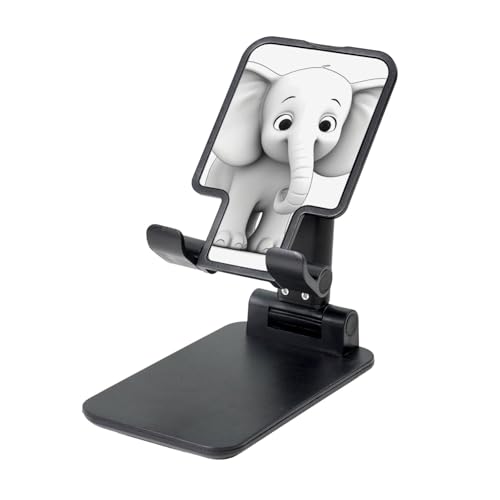 TRSGKSQP Faltbarer Telefonständer für Schreibtisch, Winkel, höhenverstellbar, tragbar, für Mobiltelefone, weißer Elefant, Desktop-Dock, Tablet-Ständer, kompatibel mit allen Handys TRSGKSQP Faltbarer Telefonständer für Schreibtisch, Winkel, höhenverstellbar, tragbar, für Mobiltelefone, weißer Elefant, Desktop-Dock, Tablet-Ständer, kompatibel mit allen Handys von TRSGKSQP