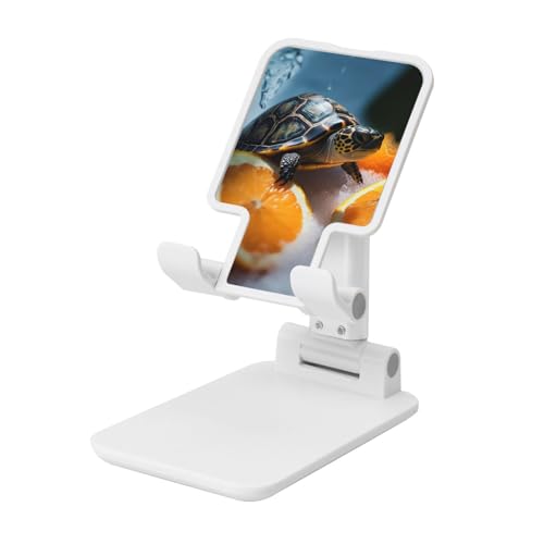 TRSGKSQP Faltbarer Telefonständer für Schreibtisch, Winkel, höhenverstellbar, tragbare Handyhalterung, Schildkröten, die aus Orangen entstehen, Desktop-Dock, Tablet-Ständer, kompatibel mit allen TRSGKSQP Faltbarer Telefonständer für Schreibtisch, Winkel, höhenverstellbar, tragbare Handyhalterung, Schildkröten, die aus Orangen entstehen, Desktop-Dock, Tablet-Ständer, kompatibel mit allen von TRSGKSQP