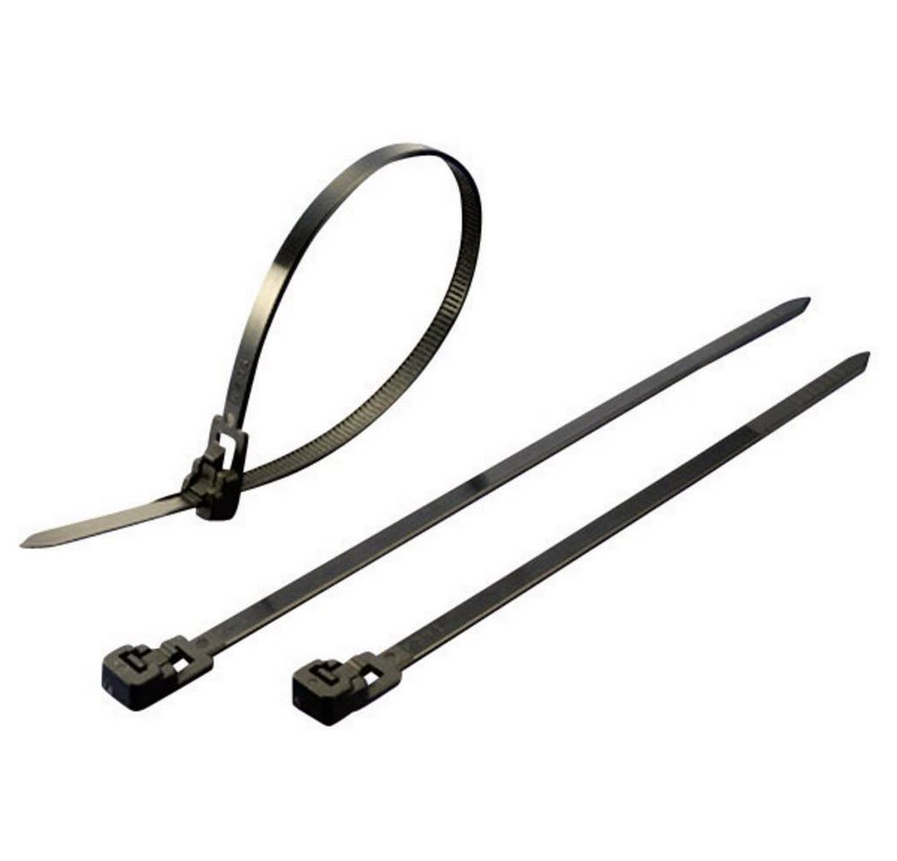 TRU COMPONENTS Kabelbinder Wiederöffnungsbinder Lösbar TRU COMPONENTS Kabelbinder Wiederöffnungsbinder Lösbar von TRU COMPONENTS
