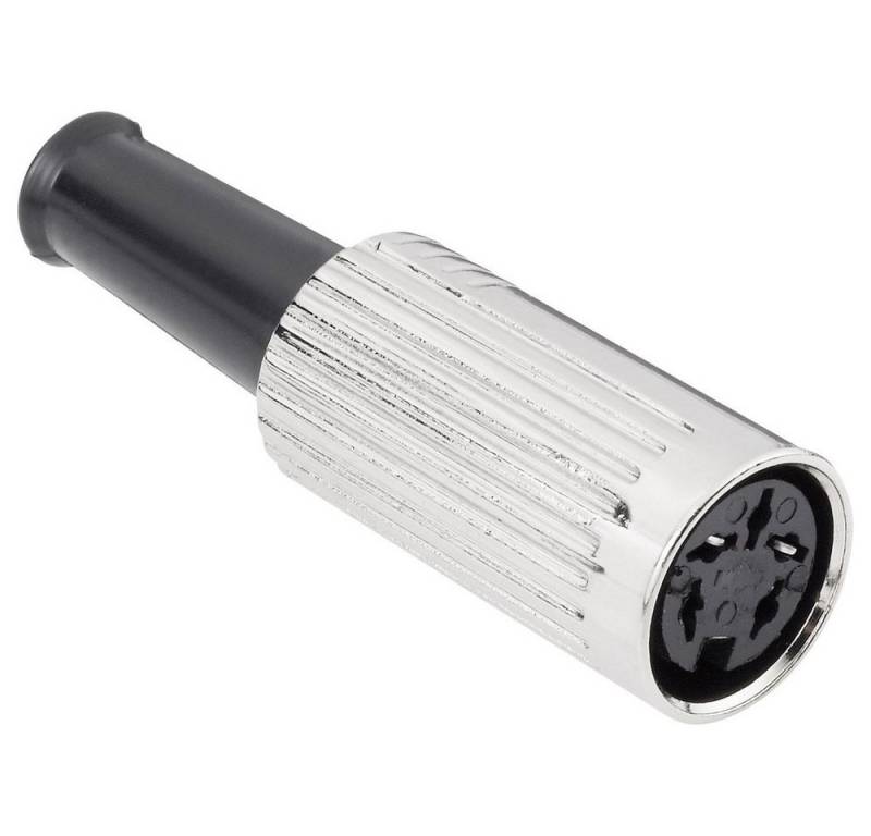 TRU COMPONENTS TRU COMPONENTS 1579000 DIN-Rundsteckverbinder Buchse, gerade Polzahl: Audio- & Video-Adapter von TRU COMPONENTS