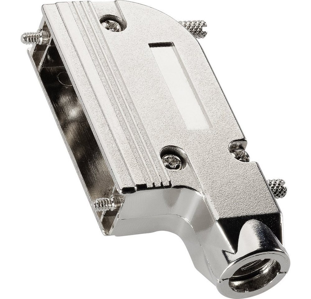 TRU COMPONENTS TRU COMPONENTS 1579066 D-SUB Gehäuse Polzahl: 9 Metall Silber 1 St. Kabelzubehör, (1579066) von TRU COMPONENTS