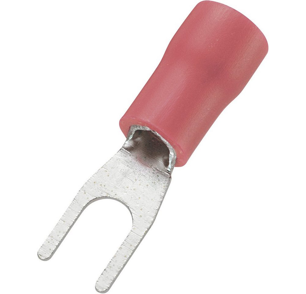 TRU COMPONENTS TRU COMPONENTS 745224 Gabelkabelschuh 0.50 mm² 1.50 mm² Loch-Ø=3.2 mm Kabelzubehör, (SV1.25-3.2) von TRU COMPONENTS