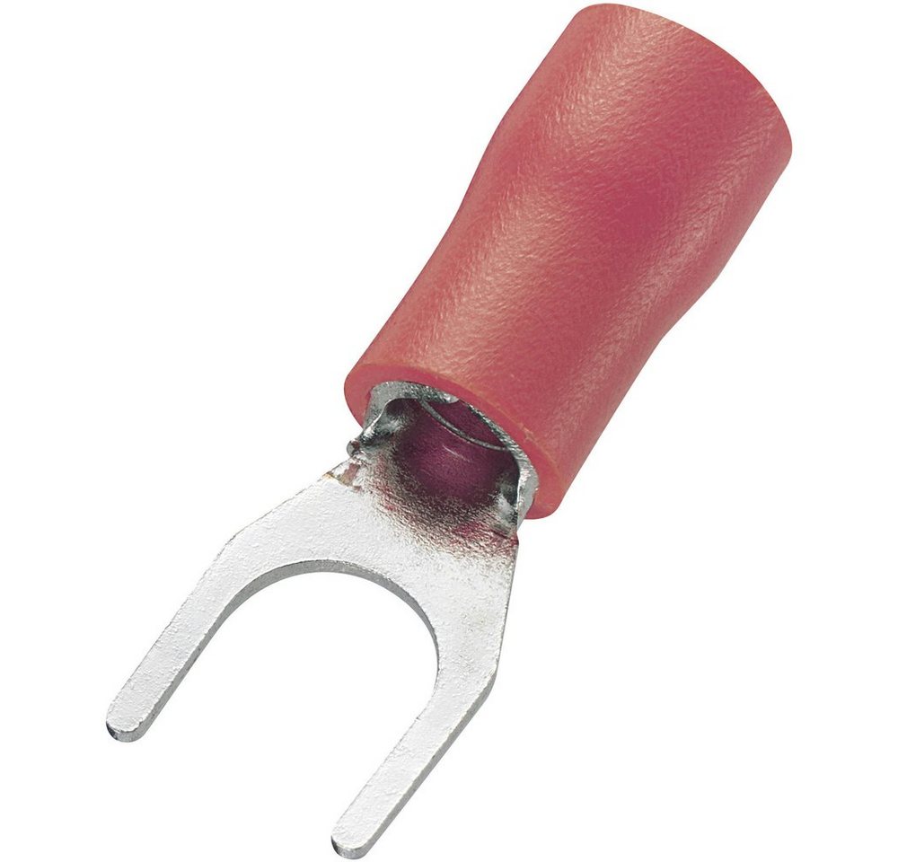 TRU COMPONENTS TRU COMPONENTS 745254 Gabelkabelschuh 0.50 mm² 1.50 mm² Loch-Ø=4.3 mm Kabelzubehör, (SV1.25-4S) von TRU COMPONENTS