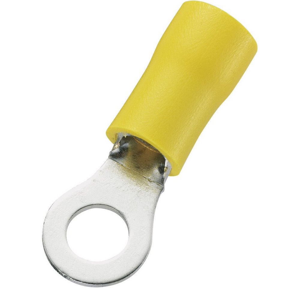 TRU COMPONENTS TRU COMPONENTS 746621 Ringkabelschuh Querschnitt (max)=6 mm² Loch-Ø= Kabelzubehör, (RV5.5-4S) von TRU COMPONENTS