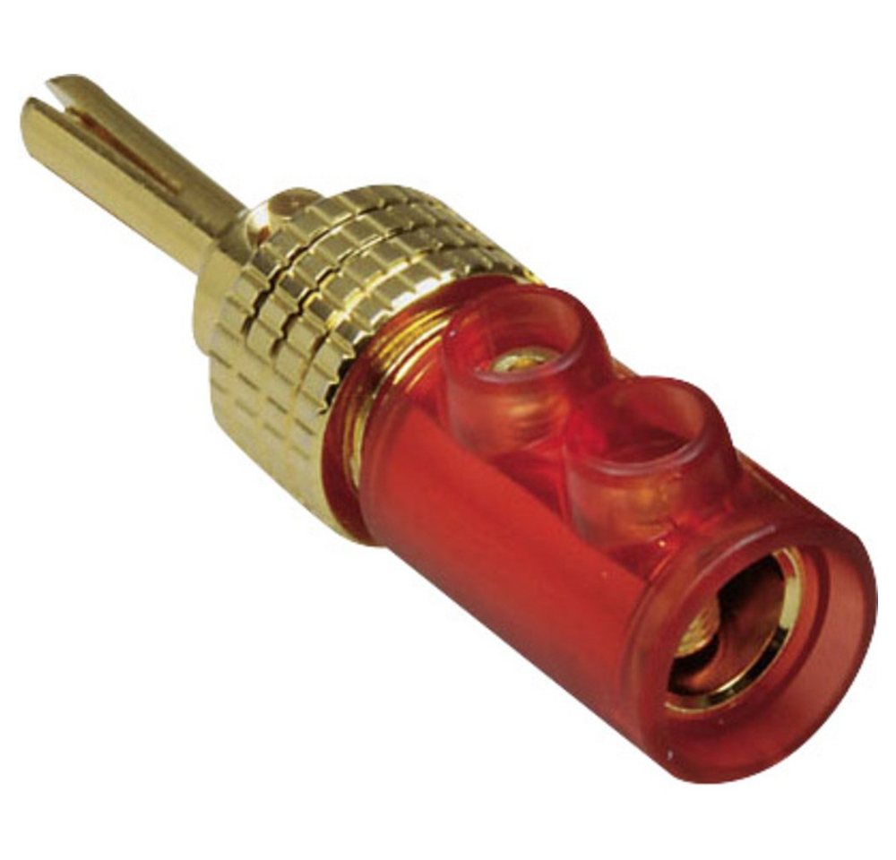 TRU COMPONENTS TRU COMPONENTS Bananenstecker Stecker, gerade Stift-Ø: 4 mm Rot 1 St. Labor-Netzteil von TRU COMPONENTS