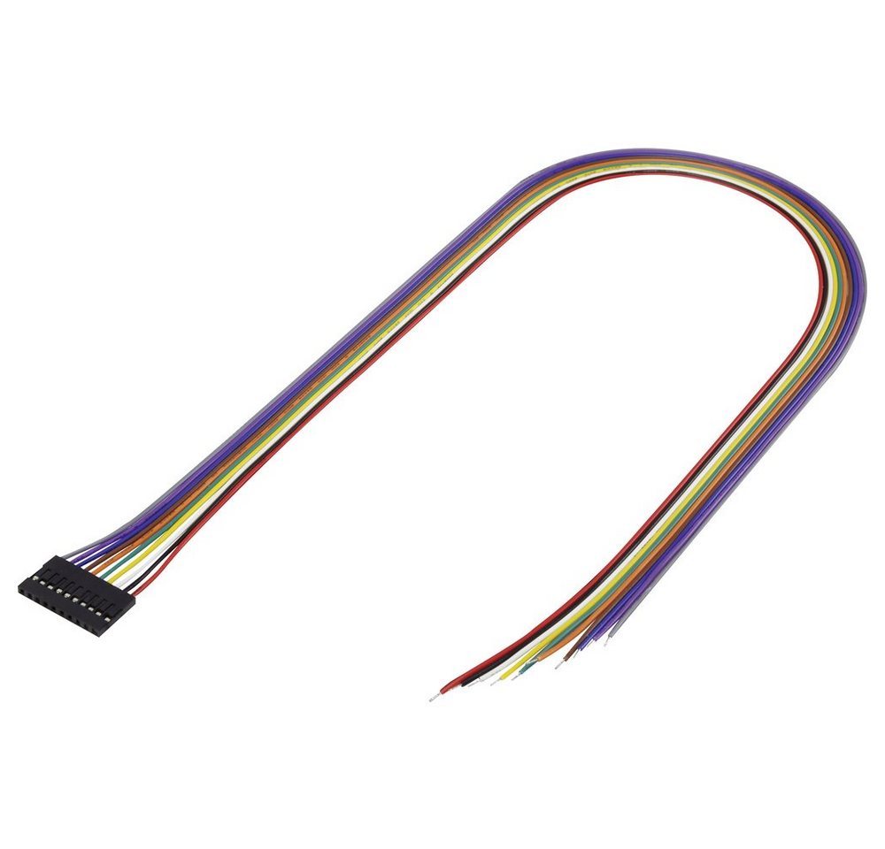 TRU COMPONENTS TRU COMPONENTS Konfektionierte Litze Polzahl Gesamt 10 Rastermaß: 2.5 Installationskabel von TRU COMPONENTS
