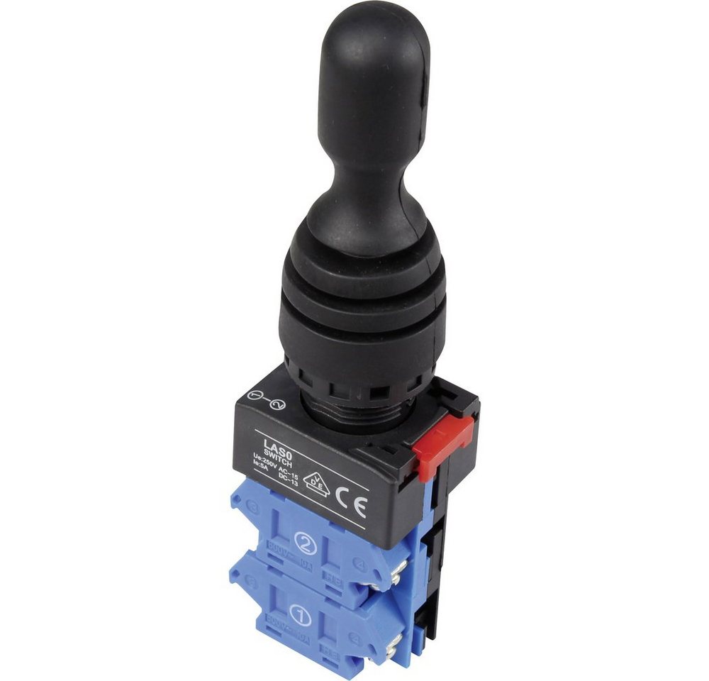 TRU COMPONENTS TRU COMPONENTS LAS0-K-20C21 Joystick 250 V/AC Hebel gerade Schrauben I Joystick (LAS0-K-20C21) von TRU COMPONENTS