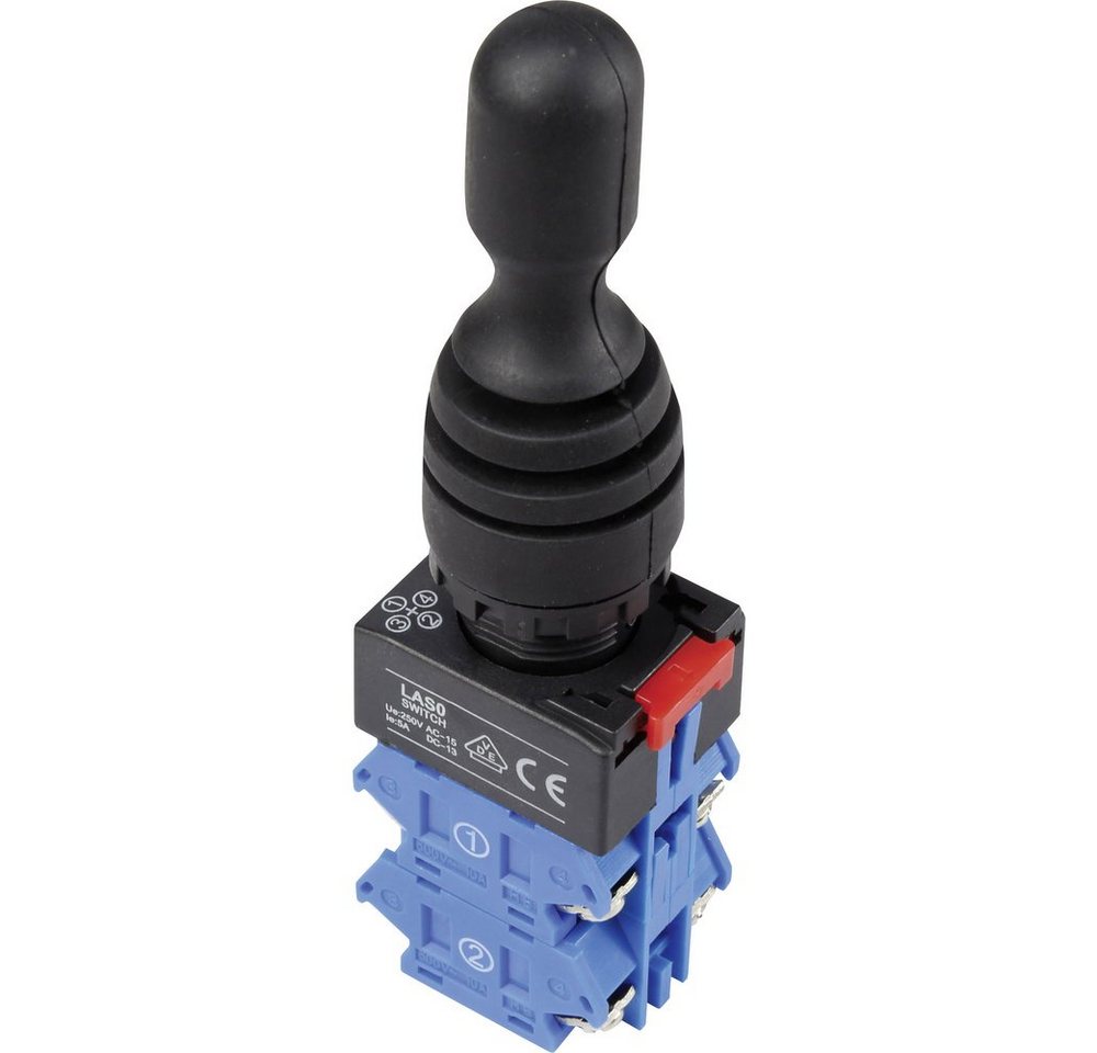 TRU COMPONENTS TRU COMPONENTS LAS0-K-40C41 Joystick 250 V/AC Hebel gerade Schrauben I Joystick (LAS0-K-40C41) von TRU COMPONENTS