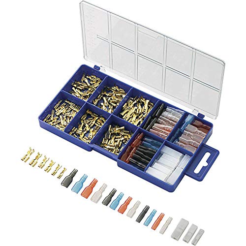TRU COMPONENTS 739647 Crimpkabelschuh-Sortiment 0,104 mm² 2,50 mm², transparent, schwarz, rot, blau, 260 Stück TRU COMPONENTS 739647 Crimpkabelschuh-Sortiment 0,104 mm² 2,50 mm², transparent, schwarz, rot, blau, 260 Stück von TRU Components