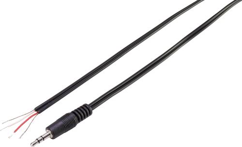 TRU COMPONENTS 93038c442 Klinken-Steckverbinder 3.5mm Klinkenstecker 3.5mm - offene Kabelenden Stere von TRU Components