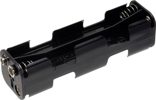 TRU COMPONENTS BH-382B Batteriehalter 8x Mignon (AA) Druckknopfanschluss von TRU Components