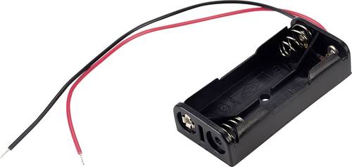 TRU COMPONENTS BH-421-3A Batteriehalter 2x Micro (AAA) Kabel von TRU Components