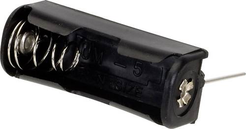 TRU COMPONENTS BH-511-4P Batteriehalter 1x Lady (N) Kontaktpole von TRU Components