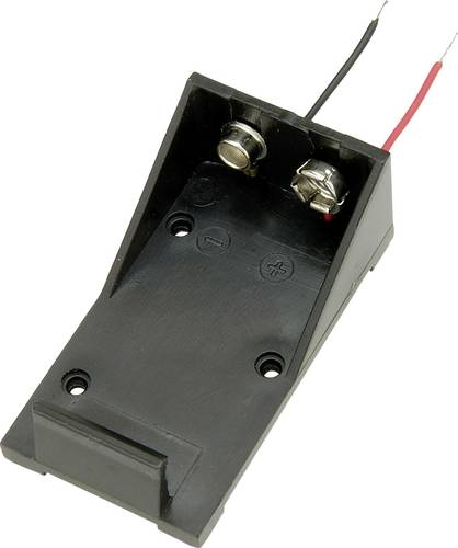 TRU COMPONENTS BH9VA Batteriehalter 1x 9V Block Kabel TRU COMPONENTS BH9VA Batteriehalter 1x 9V Block Kabel von TRU Components