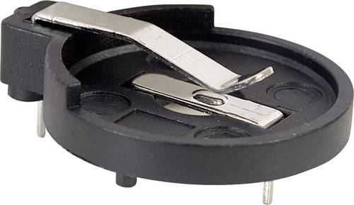 TRU COMPONENTS CH26-2032LF Knopfzellenhalter 1x CR 2032 Kontaktpole TRU COMPONENTS CH26-2032LF Knopfzellenhalter 1x CR 2032 Kontaktpole von TRU Components