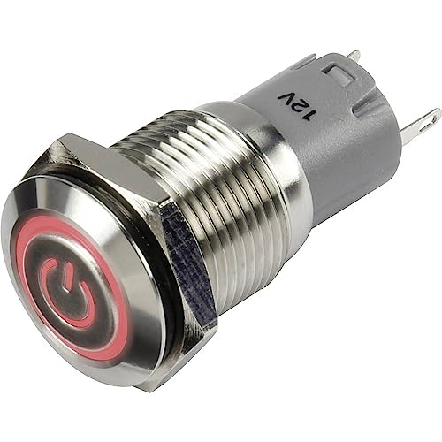 TRU COMPONENTS Druckschalter LAS2GQF-11ZET/R/12V/S/P 1303024 48V/DC 2A 1 x On/On IP65 zum Aufhängen, 1 Stück TRU COMPONENTS Druckschalter LAS2GQF-11ZET/R/12V/S/P 1303024 48V/DC 2A 1 x On/On IP65 zum Aufhängen, 1 Stück von TRU Components