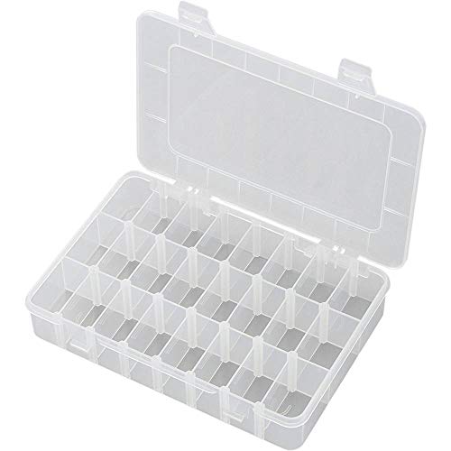 TRU COMPONENTS EKB-206 Sortimentskasten (L x B x H) 200 x 130 x 35 mm Anzahl Fächer: 24 Variable Unterteilung Inhalt 1 von TRU Components