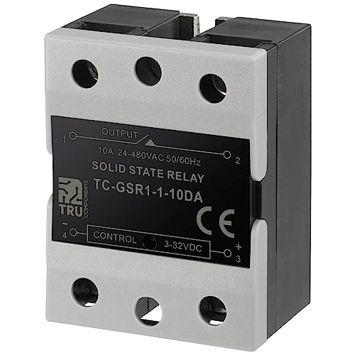 TRU COMPONENTS Halbleiterrelais TC-GSR-1-10DA 10A Schaltspannung (max.): 480 V/AC Gleichstromschaltu von TRU Components