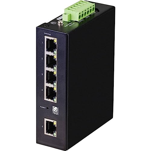 TRU COMPONENTS Industrial Ethernet Switch 1+4 Port 10/100 / 1000MBit/s von TRU Components