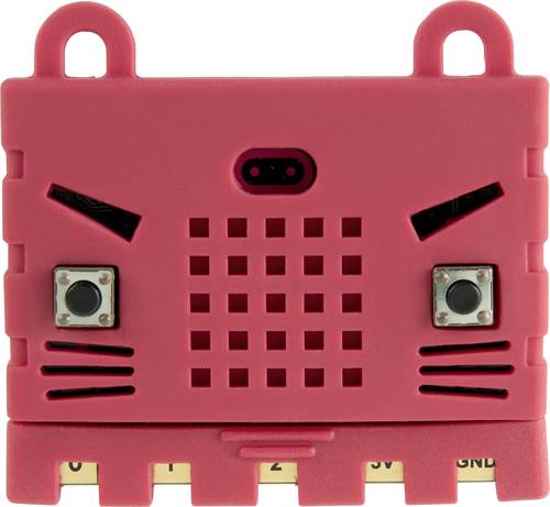 TRU COMPONENTS MC-Gehäuse Passend für (Entwicklungskits): BBC micro:bit Rot von TRU Components