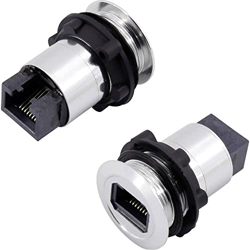 TRU COMPONENTS RJ45-02 RJ-Einbaubuchse RJ45 CAT5 8/8 1417396 Buchse, Einbau Silber 1 St. von TRU Components