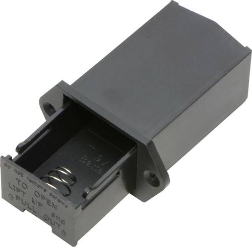 TRU COMPONENTS SBH-9V-COM Batteriehalter 1x 9V Block Lötanschluss von TRU Components